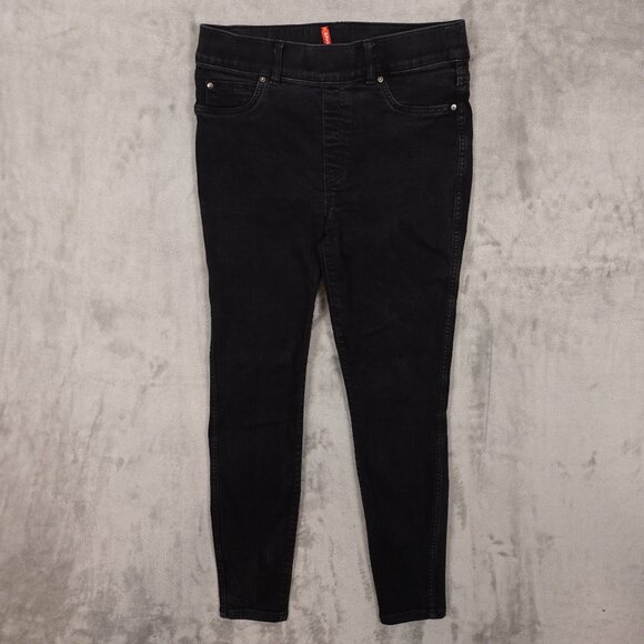 Spanx SPANXshape EveryWear Ankle Skinny Jeans Women's medium Black - Picture 1 of 12